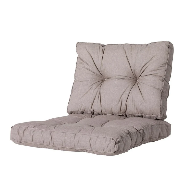 Madison Florance rugkussen Basic taupe 43x60 cm