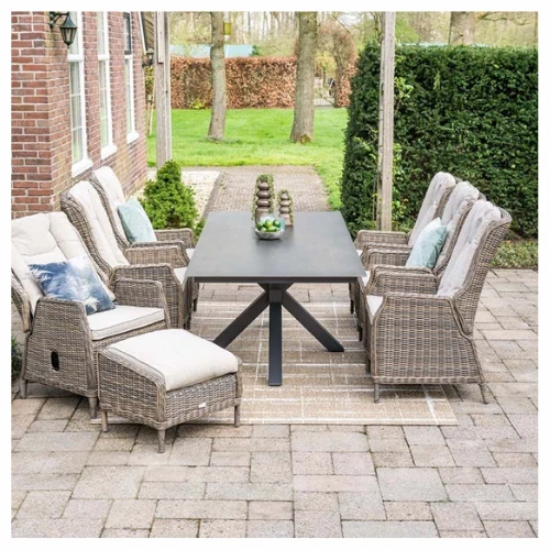 Garden Impressions Ireland Tuintafel Rome Bronze - 240x100cm