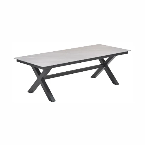 Garden Impressions Tuintafel 240x100cm Centostone Napoli sand