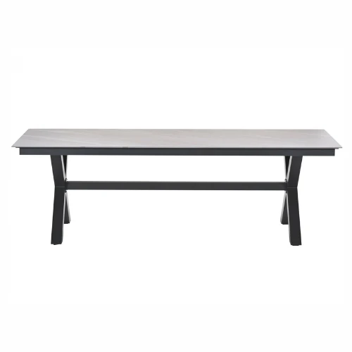Garden Impressions Tuintafel 240x100cm Centostone Napoli sand