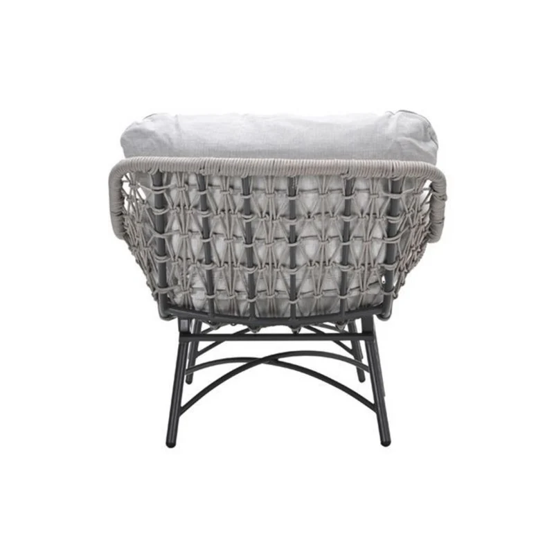 Garden Impressions loungestoel met voetenbank - rope taupe