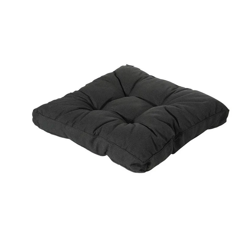 Madison Florance zitkussen Rib black 60x60 cm