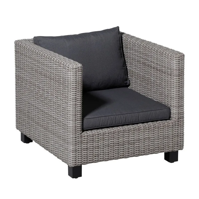 Madison lounge rugkussen Panama grey 40x60 cm