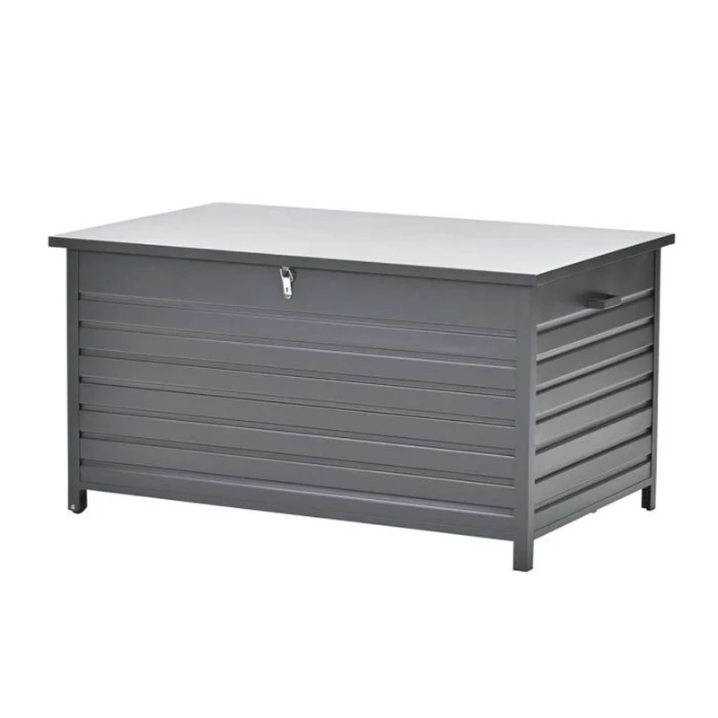 Garden Impressions Cambridge kussenbox aluminium 141x73 cm carbon black