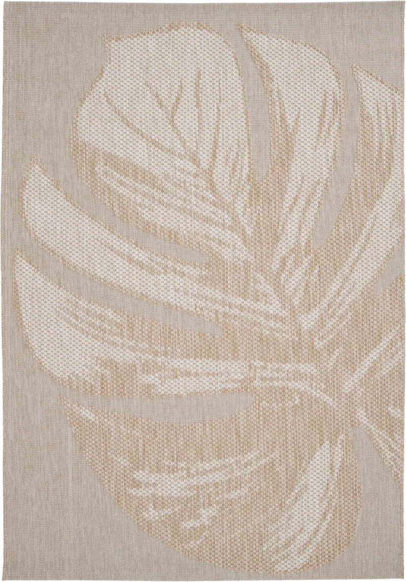 Garden Impressions Naturalis buitenkleed 200x290 cm leaf taupe