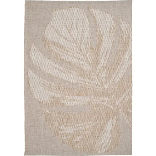Garden Impressions Naturalis buitenkleed 200x290 cm leaf taupe