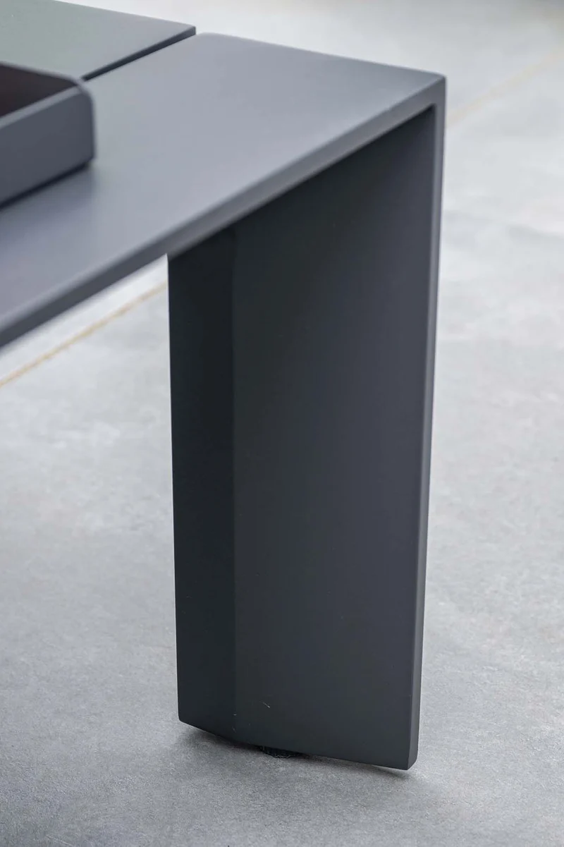Garden Impressions Levanto loungetafel 140x68 cm carbon black