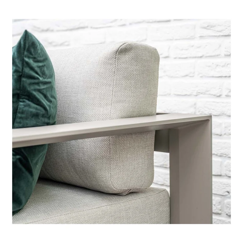 Levanto driezits loungebank - taupe - valley sand