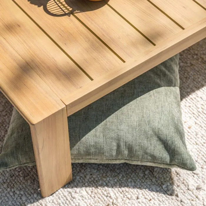 Garden Impressions Chicago lounge tafel 125x65xH35 cm natural teak look