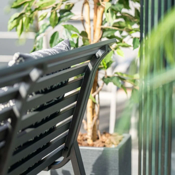 Garden Impressions Le Duc parkbank carbon black