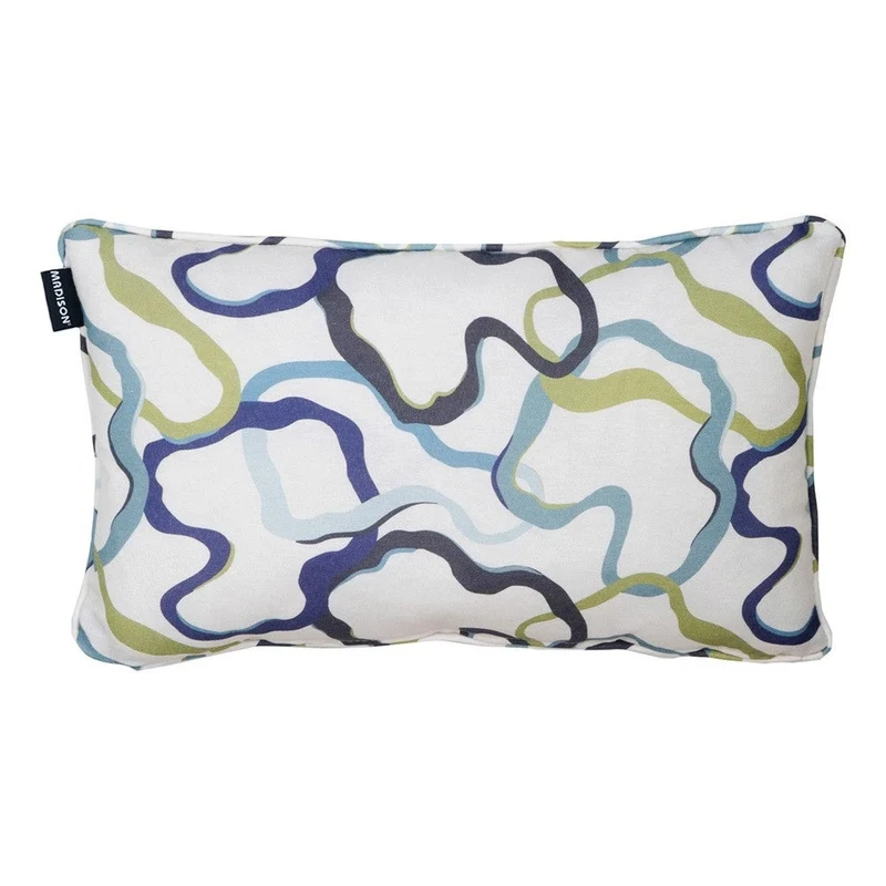 Madison sierkussen Blaze blue 30x50 cm