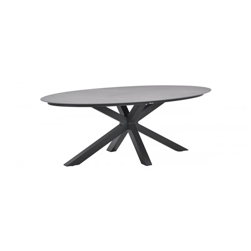 Garden Impressions Scotland tuintafel - 230x115 cm - Centostone Napoli grey