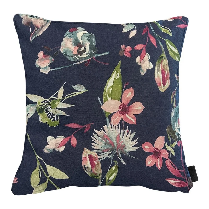 Madison sierkussen Cato indigo 50x50 cm