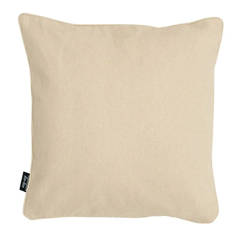 Madison sierkussen Beige canvas eco+ 50x50 cm