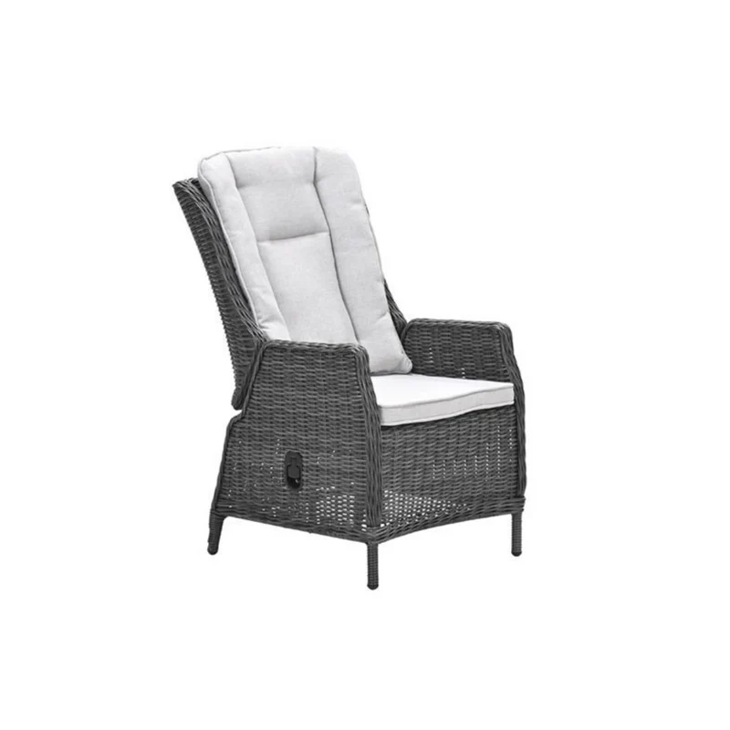 Osborne verstelbare tuinstoel wicker - earl grey - valley sand