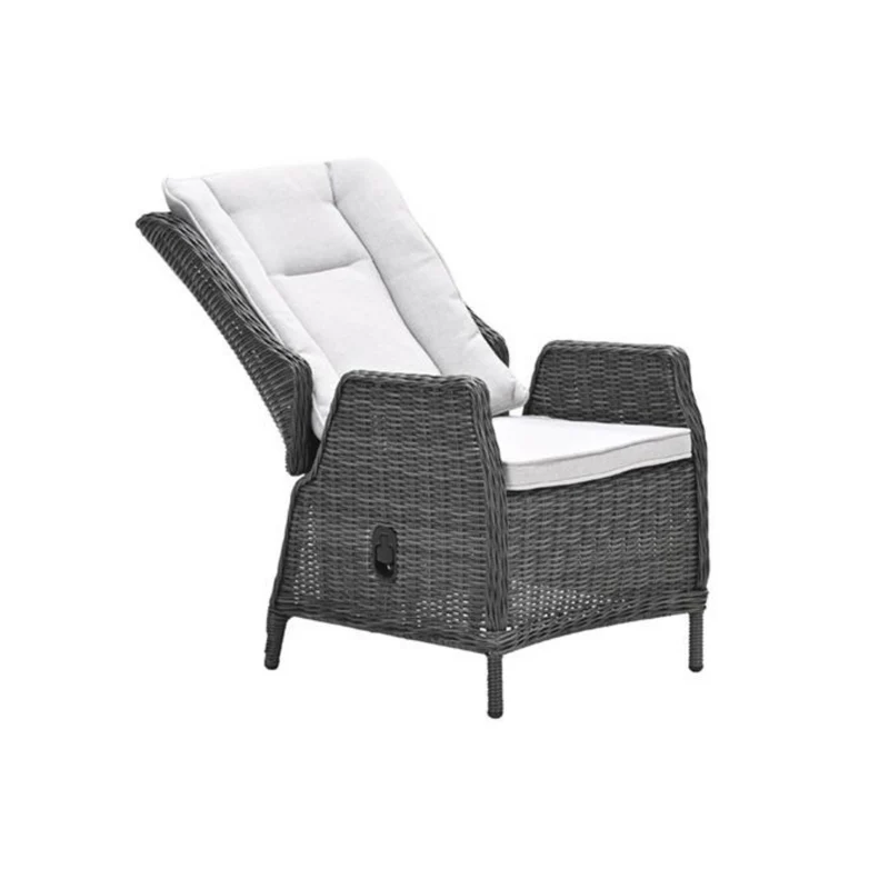 Osborne verstelbare tuinstoel wicker - earl grey - valley sand