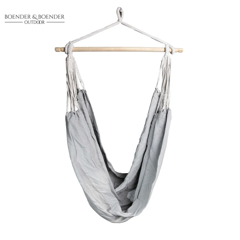 Boender Outdoor Hangstoel - Zit Hangmat Grijs