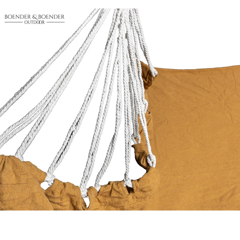 Boender Outdoor Hangstoel - Zit Hangmat Mosterd