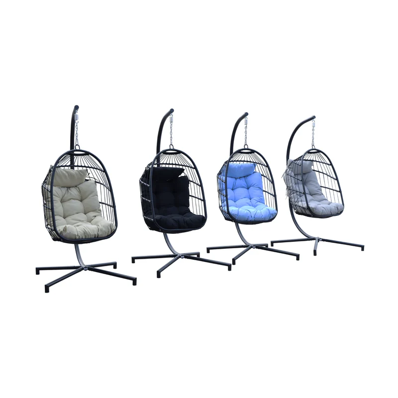 Boender Outdoor buiten hangstoel met standaard grijs