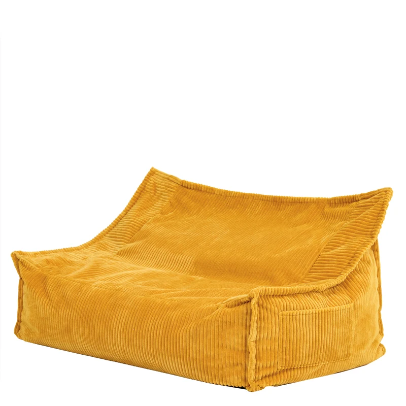 Francesco Cord Kindersitzsack-Sofa – Ocker