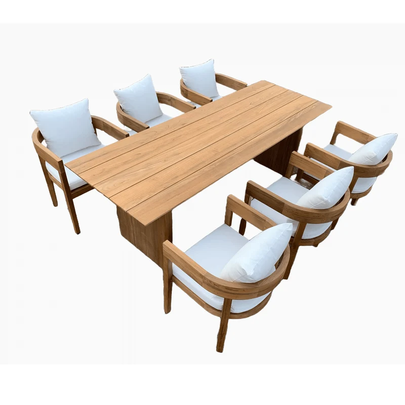 Boender Outdoor tuinset 8 personen teak 274cm