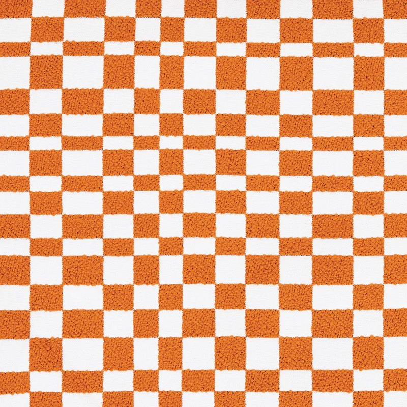 Kingston Checkerboard Classic Sitzsack - Orange