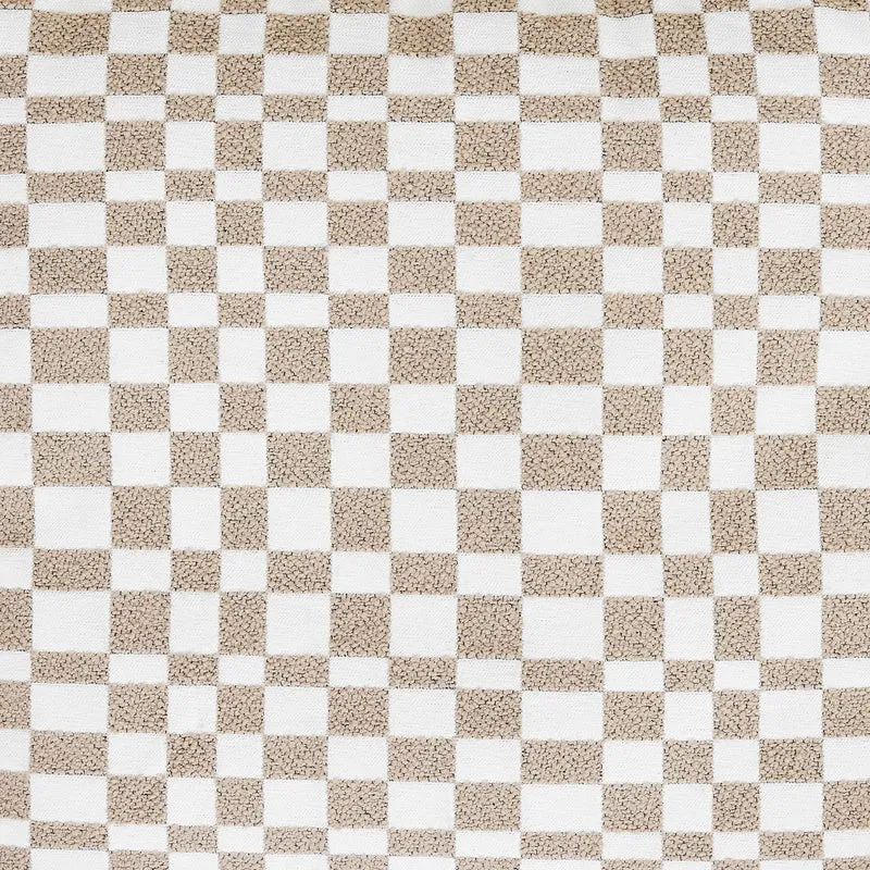 Kingston Checkerboard Classic Sitzsack - Natur