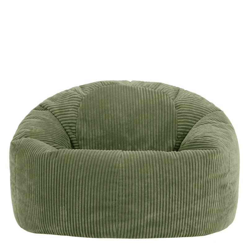 Kingston XL Cord Classic Sitzsack - Salbeigrün