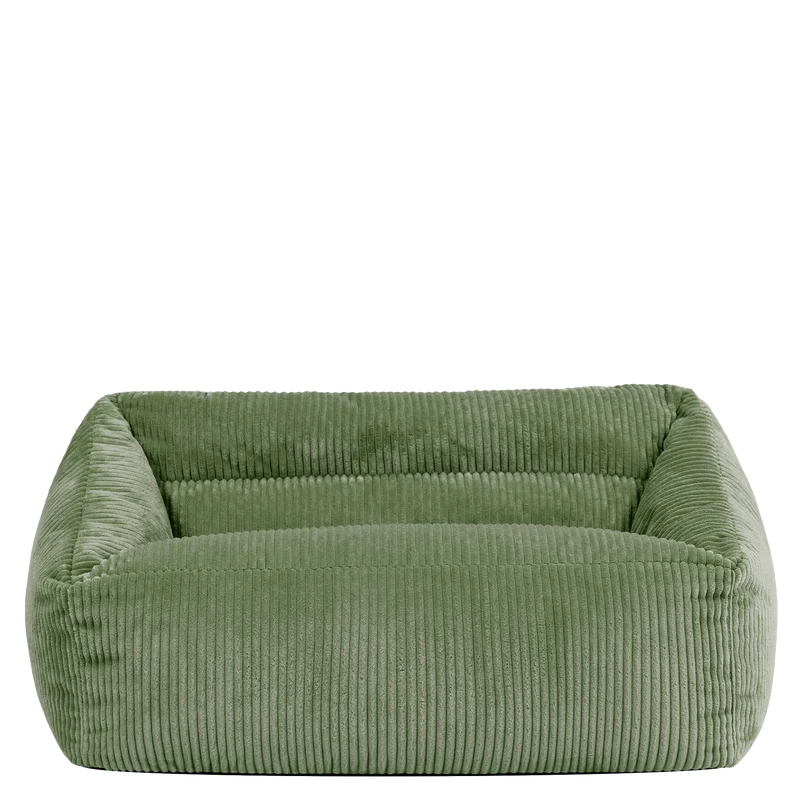 Cecilia Cord Kindersitzsack-Sofa – Salbeigrün