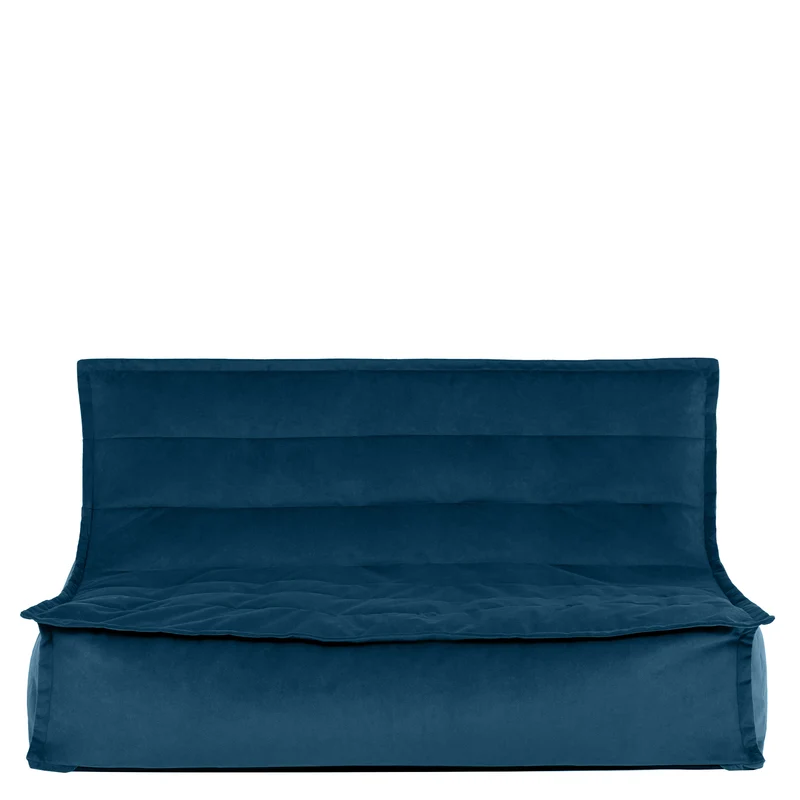 Kota Samtsofa Sitzsack - Tintenblau