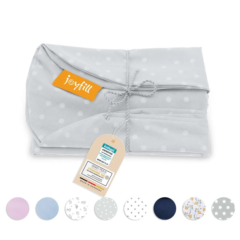JOYFILL® Premium Kinder Sitzsack 90L Ersatzbezug - Baumwolle