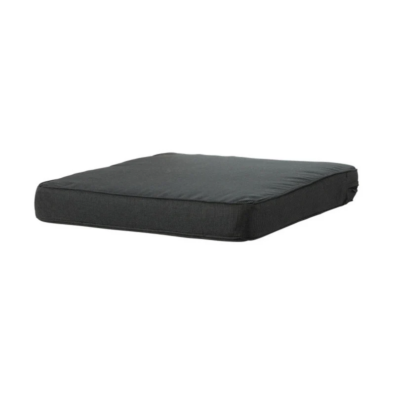 Madison loungekussenset zit 60x60cm rug 40x60cm Rib zwart