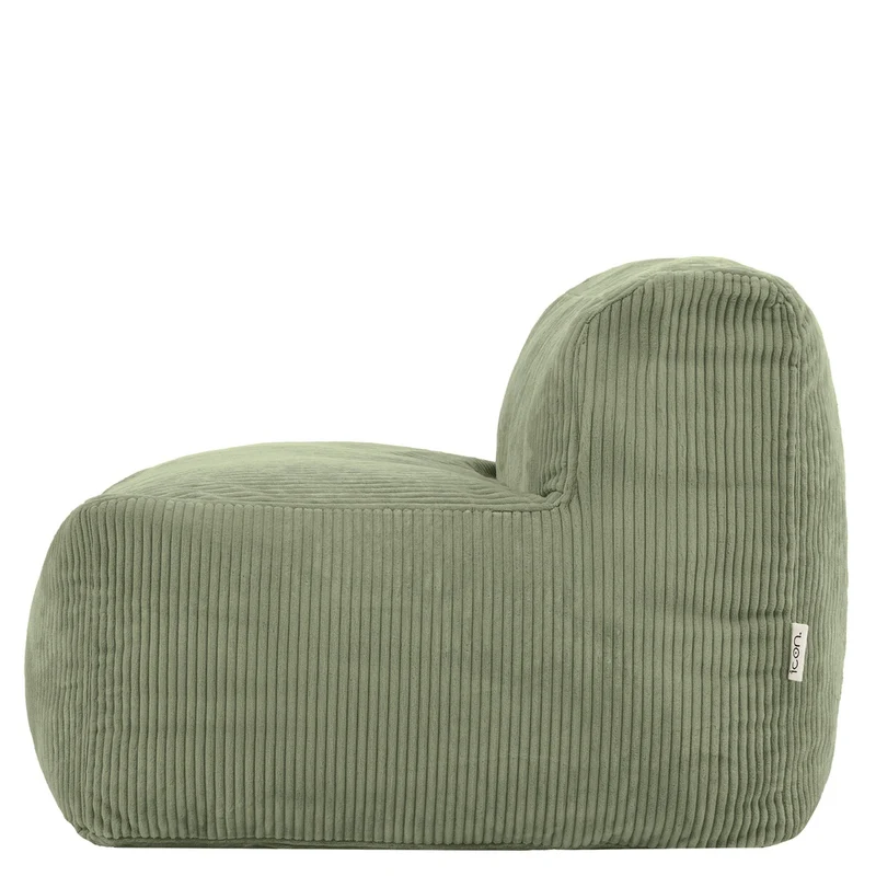 Zen Modularer Sessel, Jumbo Cord, Salbeigrün