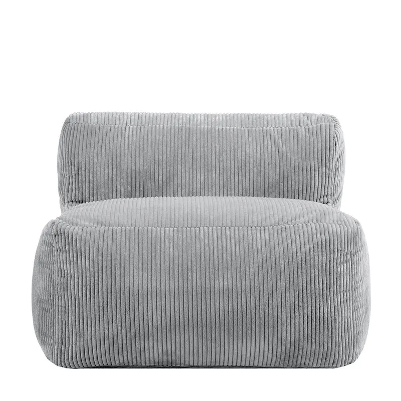 Zen Modularer Sessel, Jumbo Cord, Grau