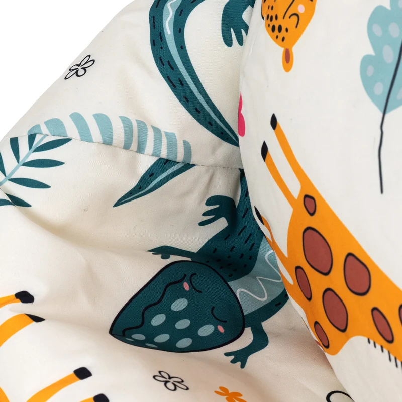 Kinder-Tier-Safari-Muster-Sitzsack – Klassik