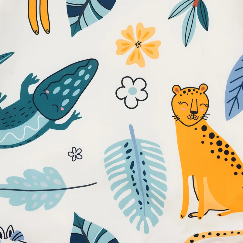 Kinder-Tier-Safari-Muster-Sitzsack – Klassik