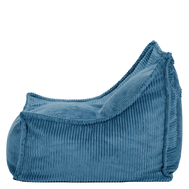 Kids Alto Cord Sitzsack - Denim Blau