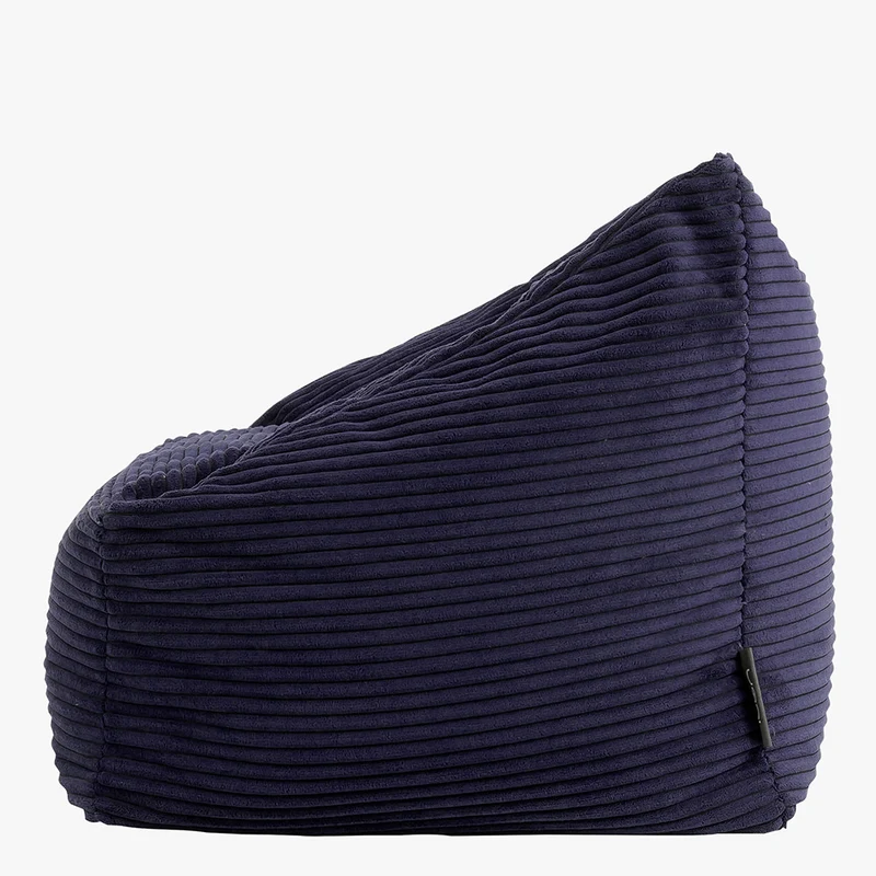 Morgan Kids Cord Sessel Sitzsack - Marineblau