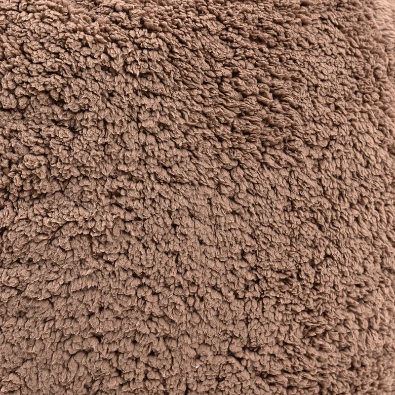 Natalia Sessel-Sitzsack für Kinder, Teddy-Fleece, Mokka-Braun