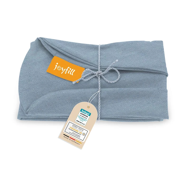 JOYFILL® Premium Sitzsack 240L Ersatzbezug - 100% uni kbA Baumwolle