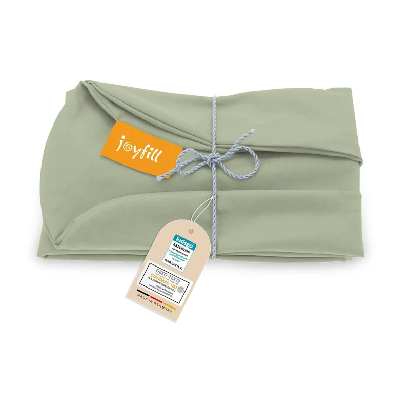 JOYFILL® Premium Sitzsack 240L Ersatzbezug - 100% uni kbA Baumwolle