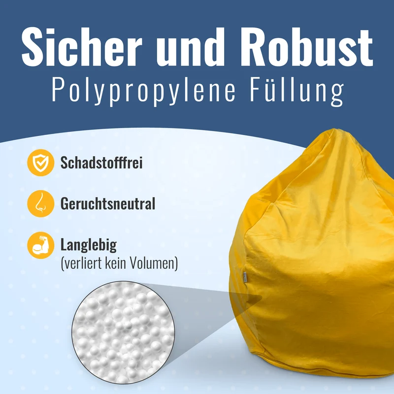 Sitzsack für Groß und Klein (EPS gefüllt | 240L)