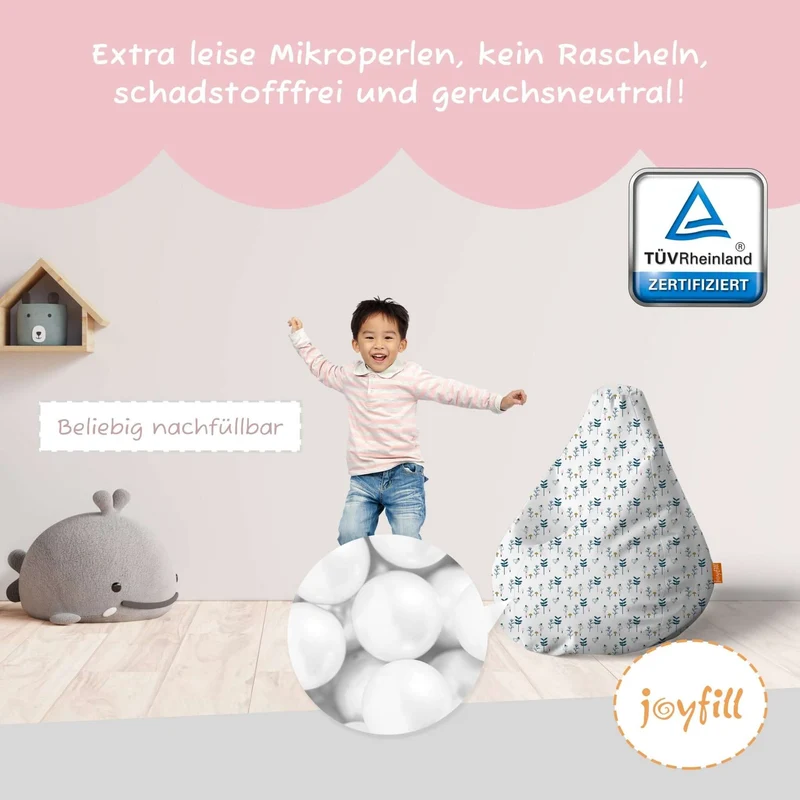 Sitzsack für Kinder (EPS gefüllt | 90L)