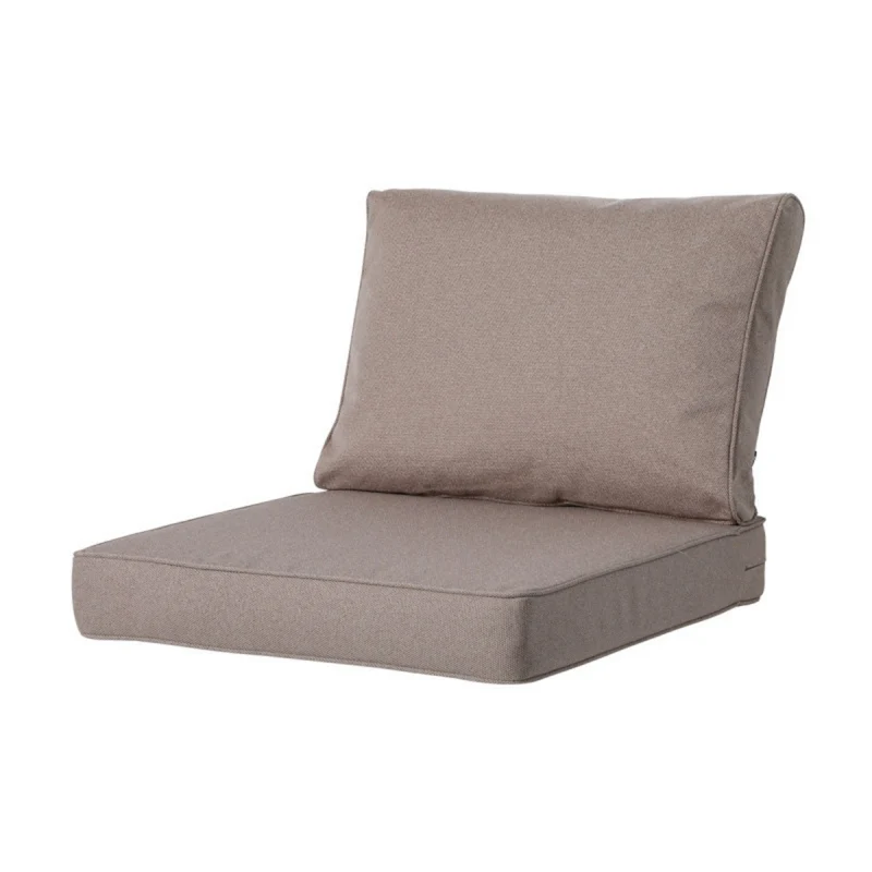 Madison loungekussenset zit 60x60cm rug 40x60cm Outdoor Manchester taupe