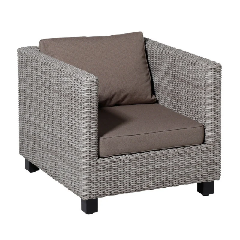 Madison loungekussenset zit 60x60cm rug 40x60cm Outdoor Manchester taupe