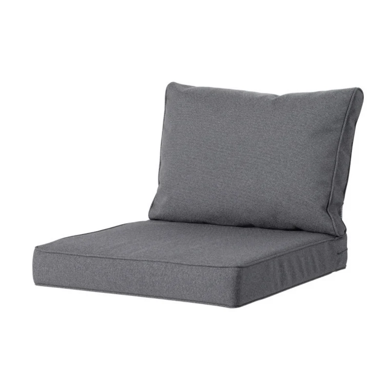 Madison loungekussenset zit 60x60cm rug 40x60cm Outdoor Manchester grijs
