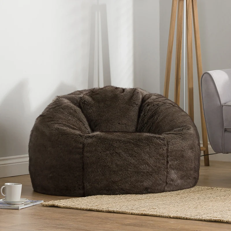 Hinterland Sitzsack aus Kunstfell