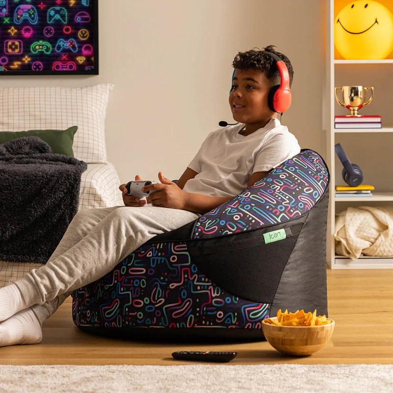 Alpha Kids Gaming Dome – Retro-Doodle-Druck