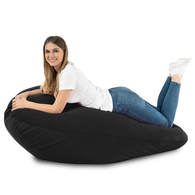Sitzsack Flumpster Cloud XXL, schwarz