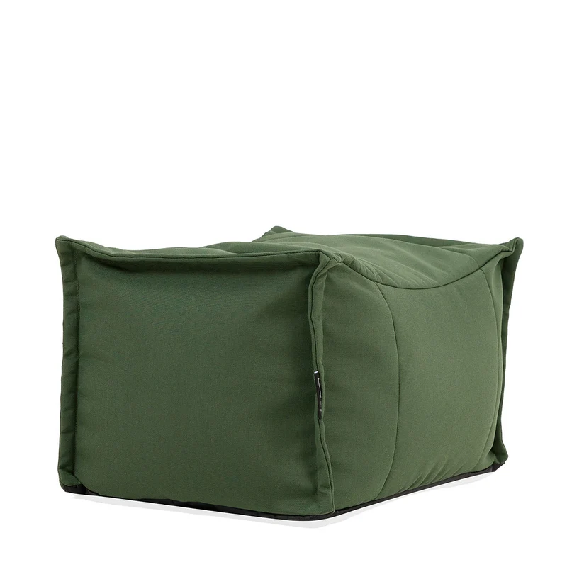 Bud Fußhocker-Sitzsack, Olefin, Khaki-Grün